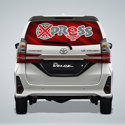 Stiker One Way Vision UV