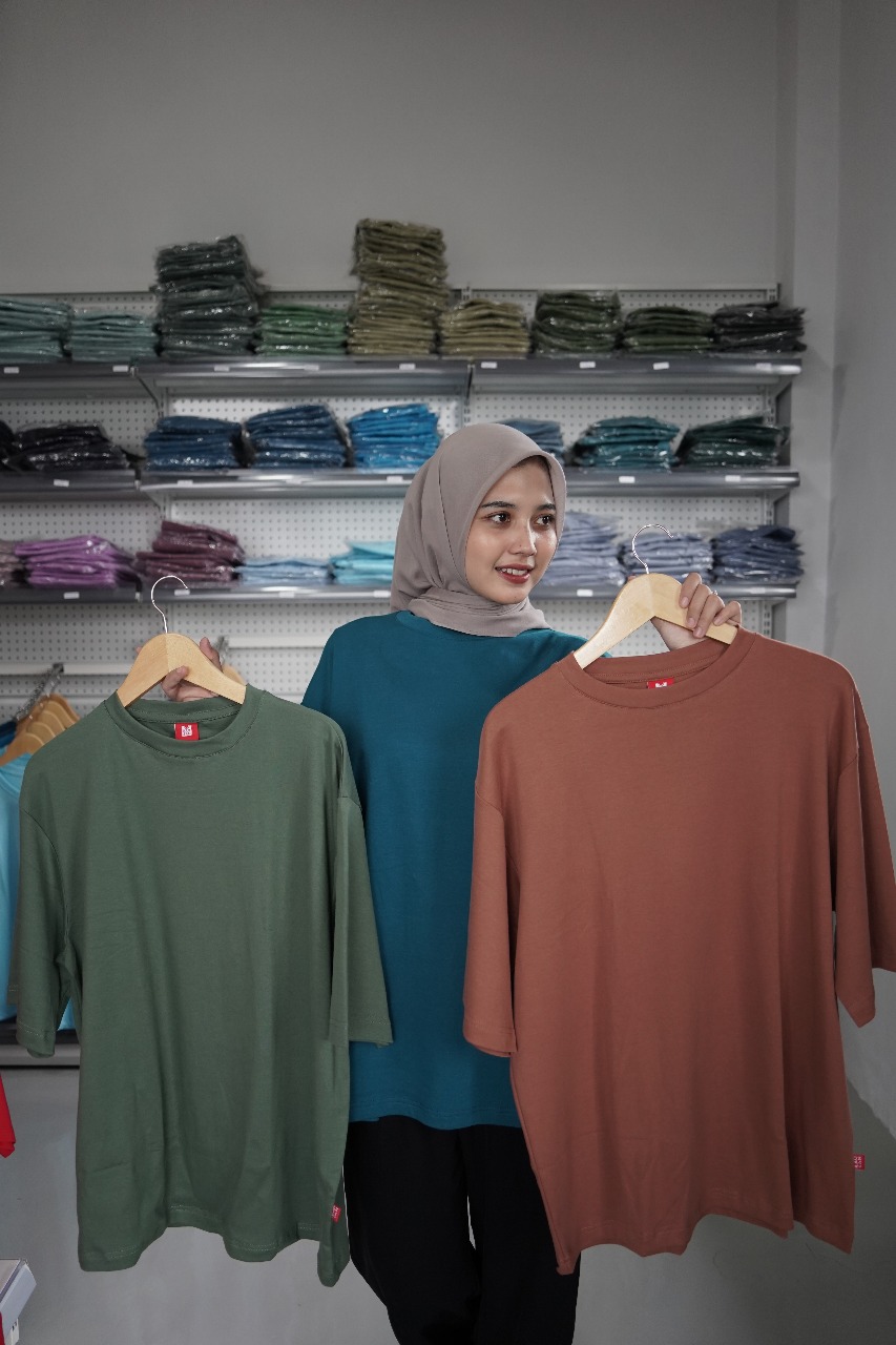 Kaos Premium 30s Pendek Warna